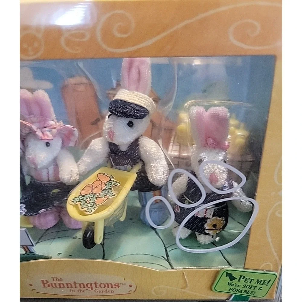 Furryville The Bunningtons in the Garden 2004 Bunny Family Mattel Rabbits